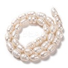 Natural Cultured Freshwater Pearl Beads Strands PEAR-L033-76-3