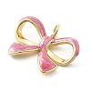 Brass Enamel Pendants LS-KK-Q029-05G-01-2
