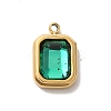 304 Stainless Steel Glass Pendants STAS-L022-062G-04-1