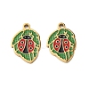 304 Stainless Steel Enamel Pendants SA-CBA7876-31G-02-1