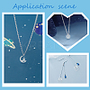 8Pcs 8 Style PVD Vacuum Plating 201 Stainless Steel Pendants STAS-DC0005-13-5