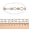 Two Tone 304 Stainless Steel Oval Link Chains CHS-P028-09A-2
