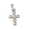 Non-Tarnish 304 Stainless Steel Pendants STAS-C103-30A-P-1