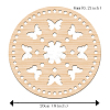 Basswood Basket Bottoms WOOD-WH0111-017-2