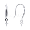 925 Sterling Silver Earring Hooks STER-E062-02S-2