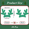 Christmas Theme Felt Fabrics Hair Accessories Findings FIND-WH20004-14E-2