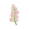 Light Gold Plated Alloy Enamel Pendants LS-ENAM-D065-01KCG-05-1