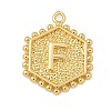 Brass Pendants KK-B126-01G-F-1