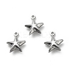 Non-Tarnish 304 Stainless Steel Pendants STAS-D243-08-2