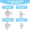 160Pcs 8 Styles 201 Stainless Steel Stamping Blank Tag Pendants STAS-DC0015-49-2
