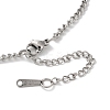 Non-Tarnish 304 Stainless Steel Pendant Necklaces LS-NJEW-C017-01P-3