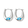 316 Stainless Steel Hoop Earrings LS-EJEW-I282-01A-02P-1