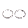 Tarnish Resistant 201 Stainless Steel Huggie Hoop Earrings EJEW-L256-05DT-P-2