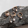 5Pcs Alloy Finger Rings Sets WG7802C-38-3
