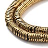 Electroplated Synthetic Non-magnetic Hematite Beads Strands G-B132-A01-01B-3