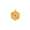 304 Stainless Steel Pendants STAS-OY002-57G-1