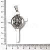 304 Stainless Steel Big Pendants LS-STAS-Z169-02AS-4