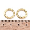 Rack Plating Brass Twister Clasp KK-G512-09A-G-3