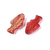 Baking Paint Transparent Glass Beads DGLA-N018-22D-3