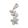 Brass Micro Pave Cubic Zirconia Pendant
s LS-ZIRC-R020-03P-1