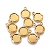 Tibetan Style Pendant Cabochon Settings LS-TIBE-A19755-AG-FF-2
