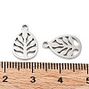 Non-Tarnish 316 Surgical Stainless Steel Charms LS-STAS-Q314-26P-3