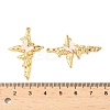 304 Stainless Steel Resin Pendants STAS-C134-38G-3