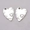 Tibetan Style Alloy Pendants TIBEP-A20287-AS-LF-2