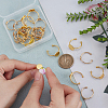 24Pcs 4 Styles Adjustable 304 Stainless Steel Finger Rings Components STAS-PH0006-11-3