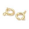 SHEGRACE Brass Spring Ring Clasps XGRPCN257-222G-1