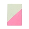 Rectangle Paper Earring Display Cards CDIS-D007-01D-2