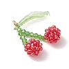 Glass & Acrylic Beaded Pendants PALLOY-MZ01264-02-2