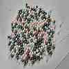 Pastel Mix Pearlized Glass Pearl Beads HY-X006-4mm-12-1