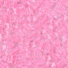 Transparent Inside Colours Glass Seed Beads SEED-T007-11H-2