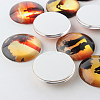 Half Round Love Dusk Photo Glass Dome Cabochons GGLA-A002-20mm-HH-3