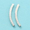 925 Sterling Silver Tube Beads STER-Q191-01A-S-2
