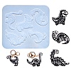 Dinosaur Skeleton DIY Silicone Pendant Molds LS-SIMO-H012-01B-1