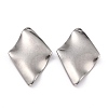 Tarnish Resistant 304 Stainless Steel Pendants STAS-P282-06P-1