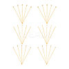 30Pcs 3 Styles 925 Sterling Silver Head Pins & Eye Pins STER-PH0003-30-6