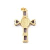 Rack Plating Brass Pendants KK-D087-16G-01-2
