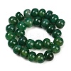 Dyed Natural Agate Beads Strands G-U030-A01-03-3
