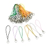 100Pcs Polyester Cord Mobile Straps MOBA-FS0001-02H-3