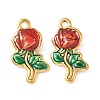 304 Stainless Steel Enamel Pendants STAS-I346-17G-01-1