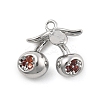 Brass Micro Pave Cubic Zirconia Pendants LS-KK-D283-22P-1