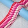 10 Strands 5 Colors Flat Round Handmade Polymer Clay Beads CLAY-SZ0002-02C-4