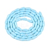 Opaque Solid Color Glass Beads Strands GLAA-T009-001I-3