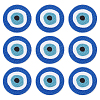 Evil Eye Pattern Cloth Computerized Embroidery Iron On/Sew On Patches PATC-WH0011-14-1