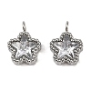 304 Stainless Steel Micro Pave Cubic Zirconia Charms LS-STAS-K302-01A-P-1