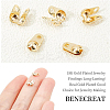 160Pcs Brass Bead Tips KK-BC0002-45-3
