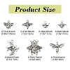 Bees Tibetan Styles Alloy Pendants for Jewelry Making Crafts FIND-YW0005-10-2